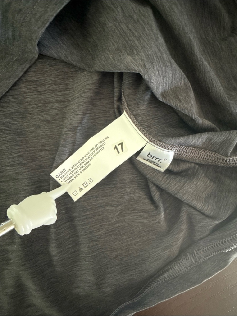 Greyson Shirt Mens XL Gray Long Sleeve Tee Golf Performance Golf Stretch Brrr - Picture 4 of 7